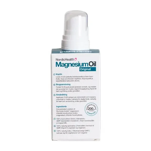 Magnesium Oil Original Spray NordicHealth 100 ml